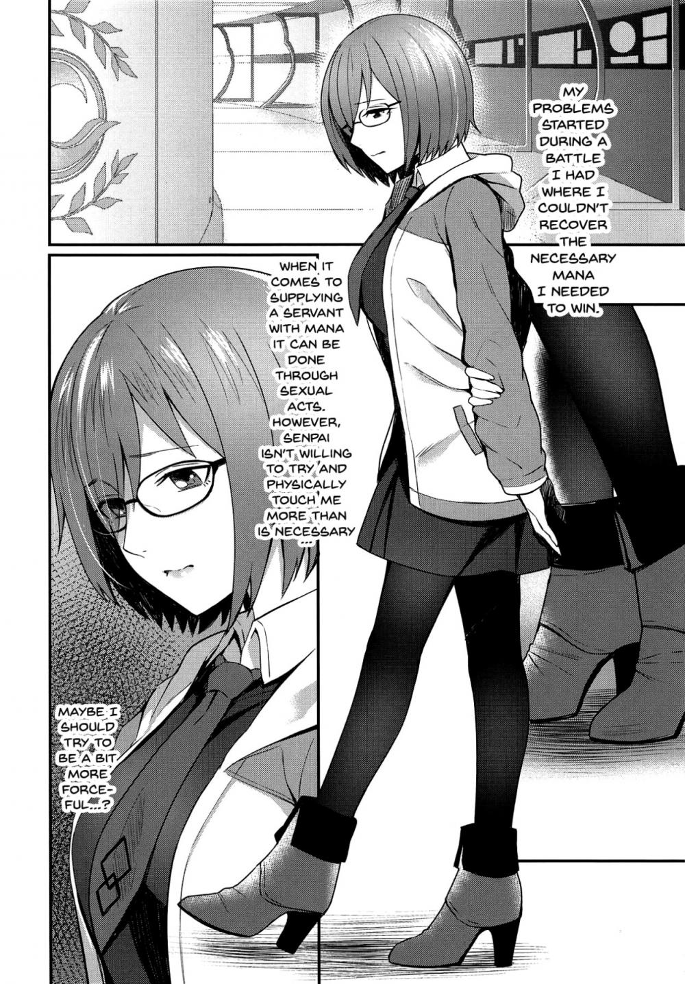 Hentai Manga Comic-Mash Kyrielight's Intermission-Read-3